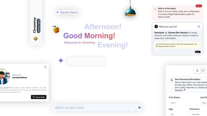 Chrommy | Google chrome built in AI challenge
